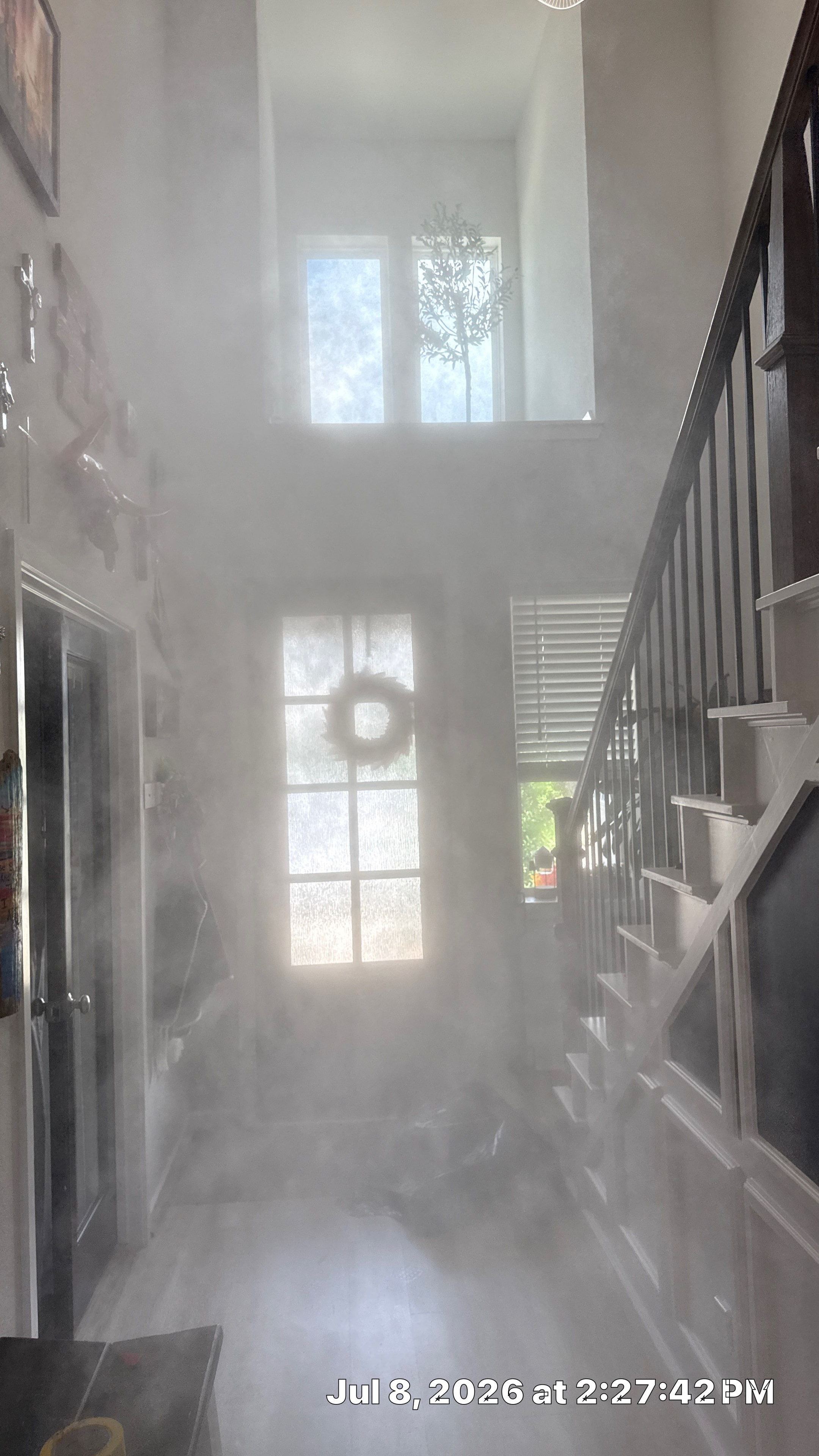 Butler CCS technician performing indoor air quality treatment