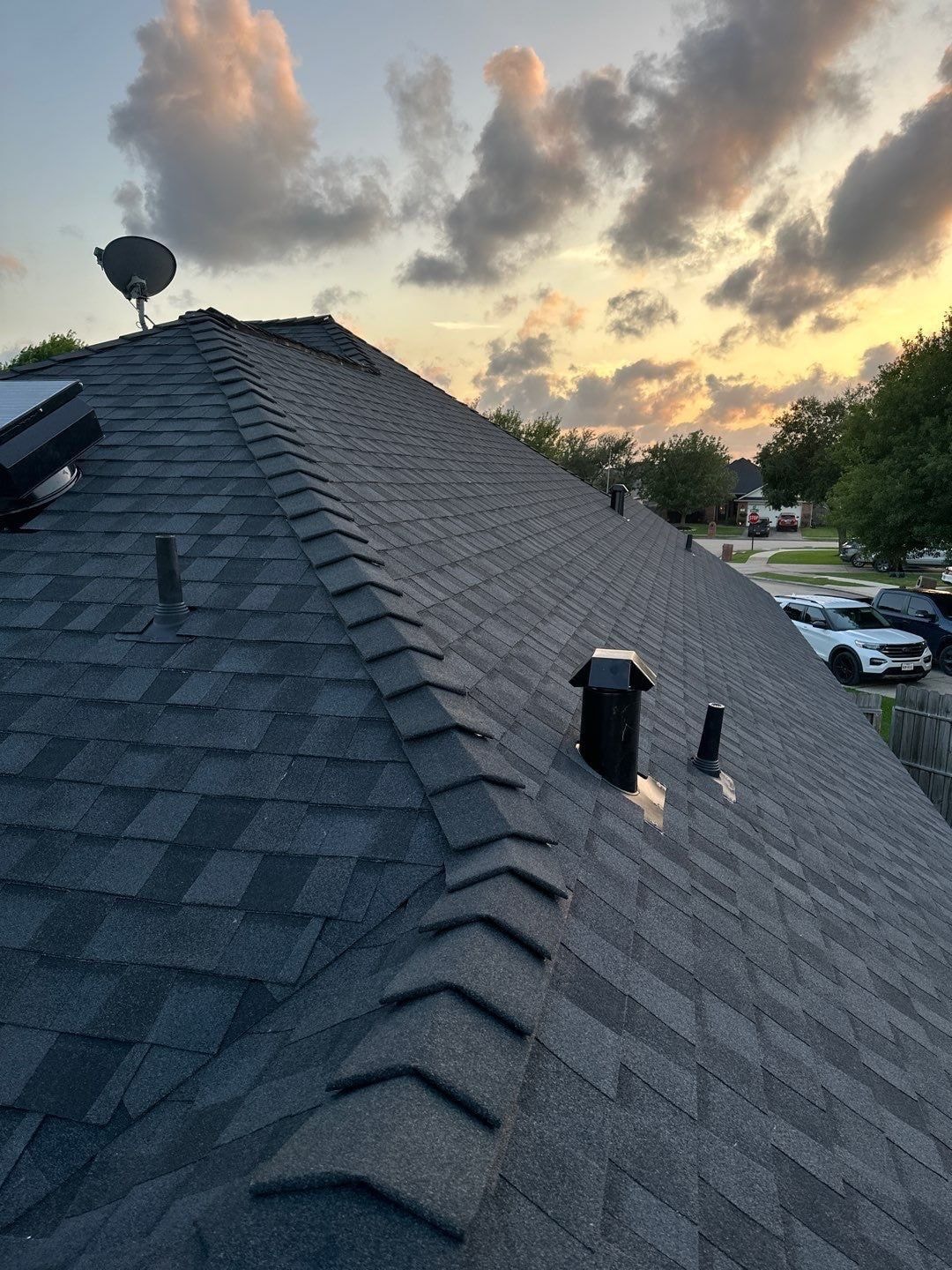 Roofing job photo